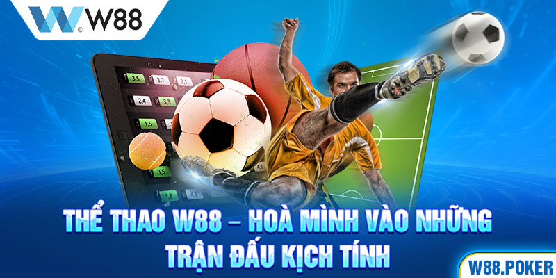 Thể thao W88 - Hoà mình vào những trận đấu kịch tính