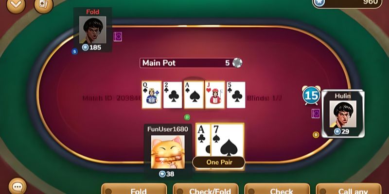 Các vòng trong bài Poker