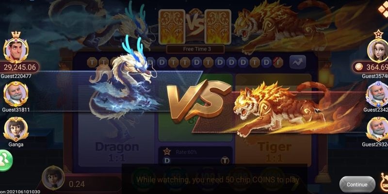 Kinh nghiệm chinh phục game Rồng Hổ